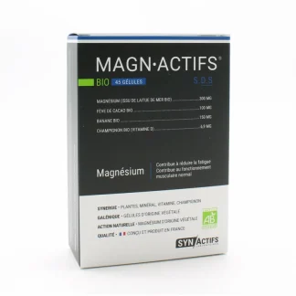 SynActifs MagnActifs Bio 45 gélules