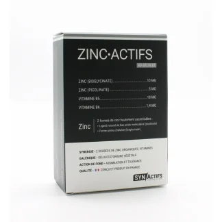 SynActifs ZincActifs 60 gélules
