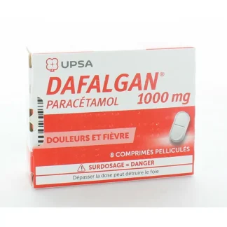Dafalgan 1000mg 8 comprimés