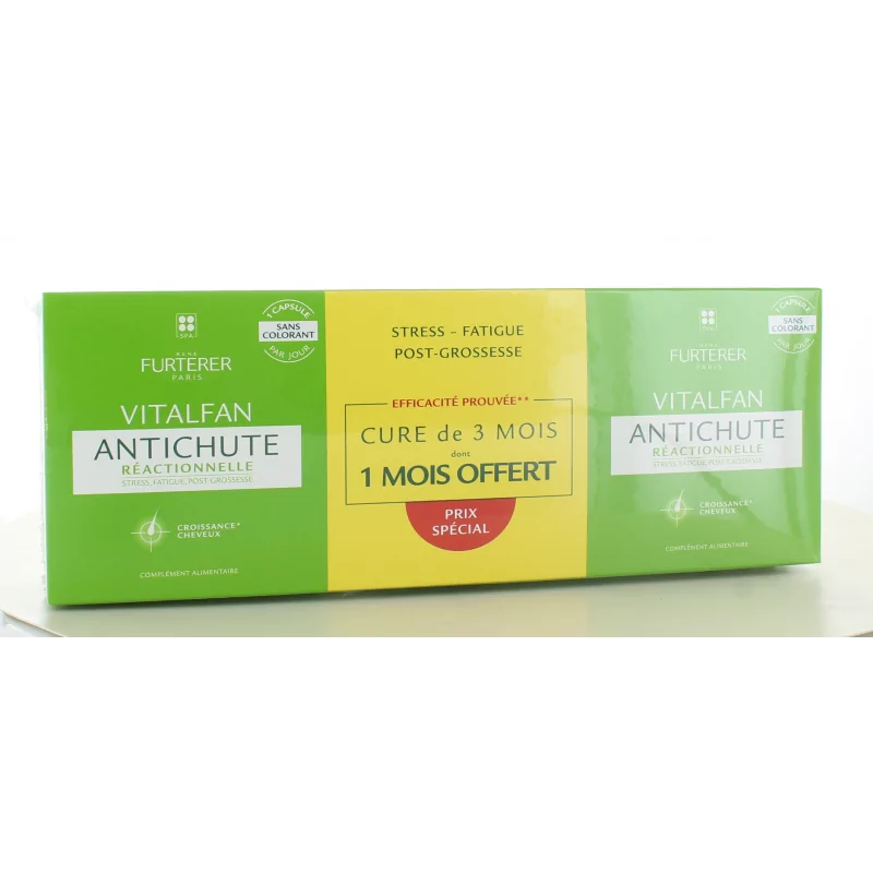 Furterer Vitalfan Antichute Réactionnelle 3X30 capsules