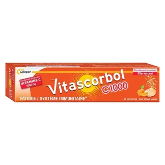 Vitascorbol C1000 20 comprimés effervescents