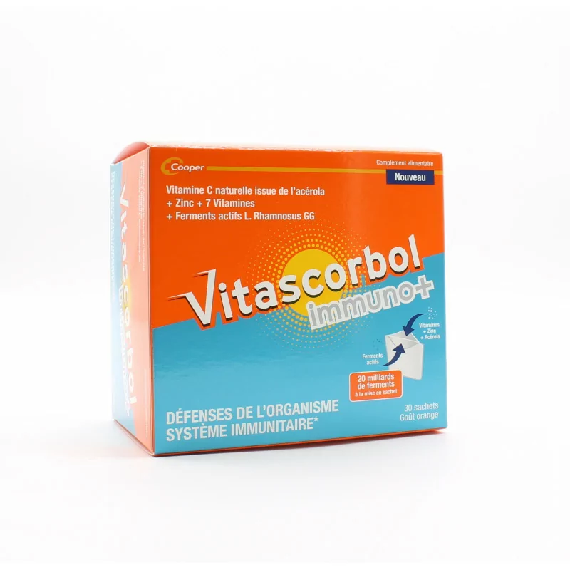 Vitascorbol Immuno+ 30 sachets