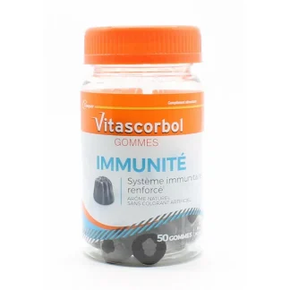 Vitascorbol Immunité 50 gommes