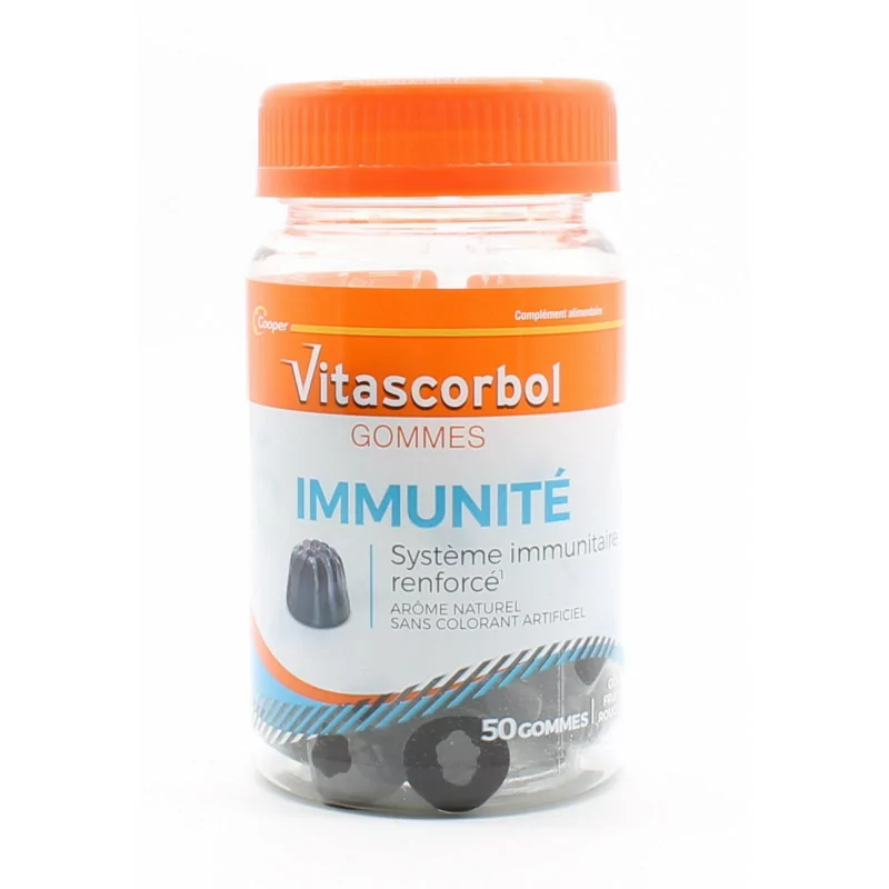 Vitascorbol Immunité 50 gommes