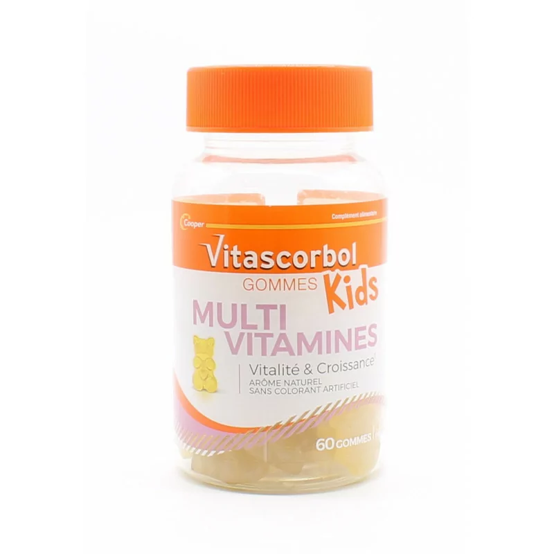 Vitascorbol Kids Multivitamines 60 gommes