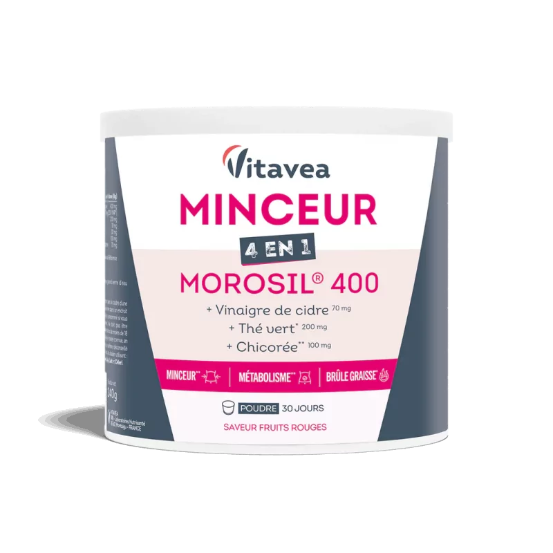 Vitavea Minceur 4-en-1 Morosil 400 Fruits Rouges 240g