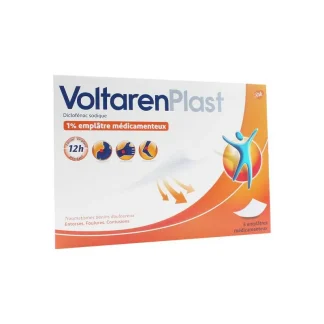 VoltarenPlast 1% 5 emplâtres
