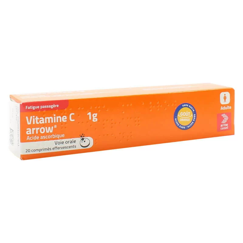 Vitamine C 1g Arrow 20 comprimés