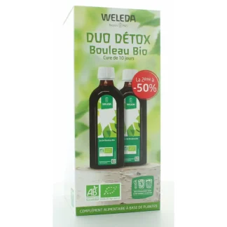 Weleda Duo Détox Bouleau Bio 2X250ml