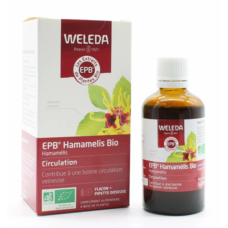 Weleda EPB Hamamelis Bio Circulation 60ml
