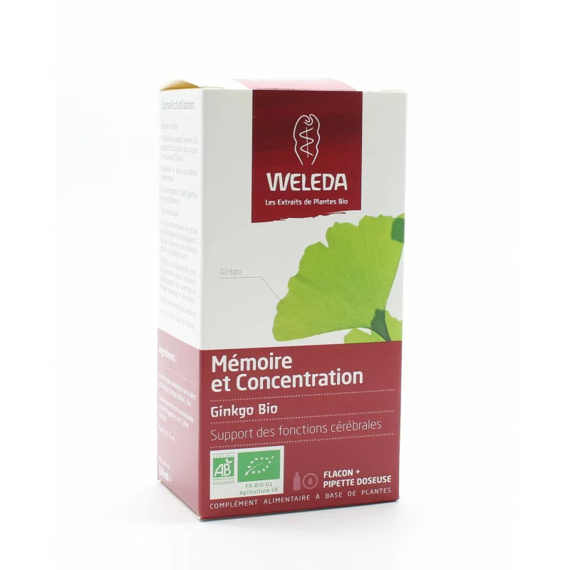 Weleda Mémoire et Concentration 60ml