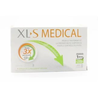 XLS Medical Capteur de Graisses 180 Gélules