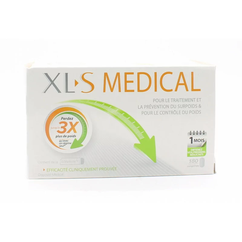 XLS Medical Capteur de Graisses 180 Gélules