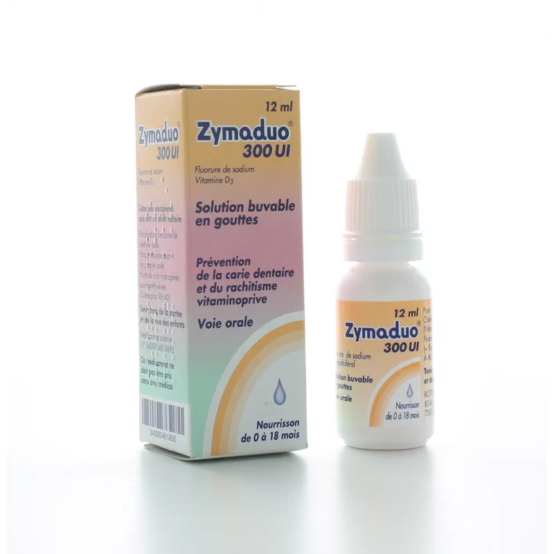 Zymaduo 300UI Solution Buvable 12ml