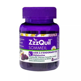 ZzzQuil Sommeil Arôme Fruits des Bois 30 gommes
