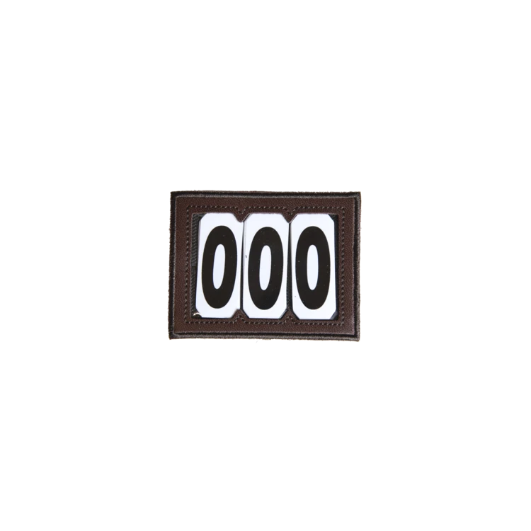 Porte-numéro Kentucky PVC En Velcro