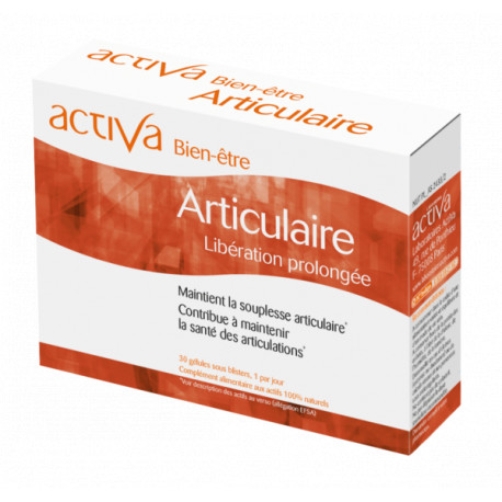 Activa Bien-être Articulaire Libération prolongée 30 Gélules