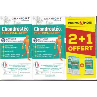 Chondrostéo+ articulations comprimés Granions Laboratoire
