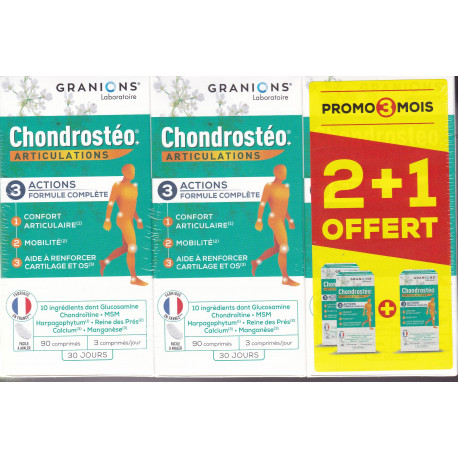 Chondrostéo+ articulations comprimés Granions Laboratoire