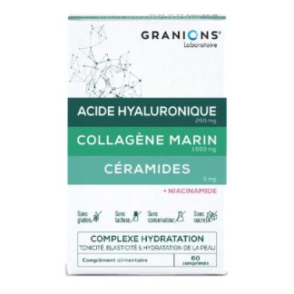 Complexe Hydratation Tonicité et élasticité de la peau Granions