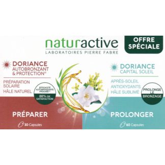 Doriance Autobronzant & Capital Soleil Capsules Naturactive