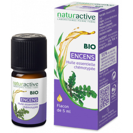 Encens Huile Essentielle Bio 5 ml Naturactive