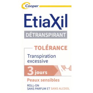 Etiaxil Détranspirant Tolérance Aisselles Peaux sensibles Roll-on 15 ml