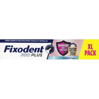 Fixodent Pro Plus Anti-particules XL PACK Crème adhésive