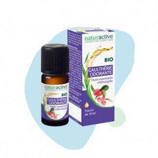 Gaultherie Odorante Huile Essentielle Bio10 ml Naturactive