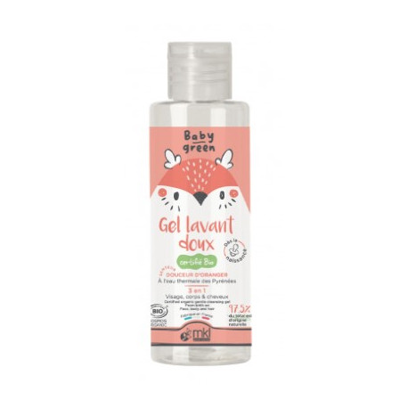 Gel lavant doux Bio Baby Green MKL