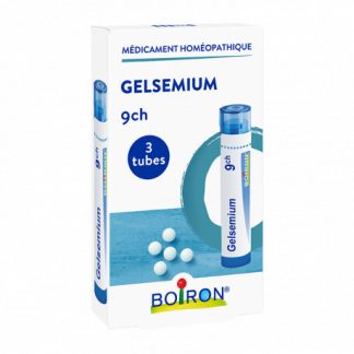 Gelsemium 9CH Homéopack 3 Tubes granules Boiron