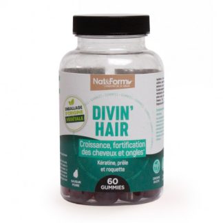 Gum Divin'Hair Nat&Form 60 Gummies