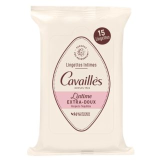 Lingettes Intimes Extra-Doux x15 Cavaillès