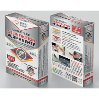 Lingettes de désinfection permanente LiquidGuard