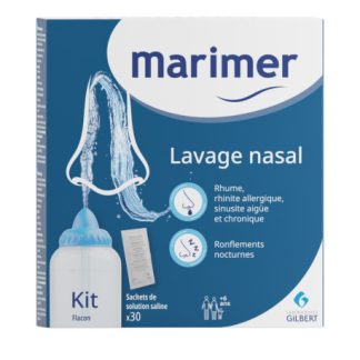 Marimer Kit irrigation Lavage nasal Gilbert
