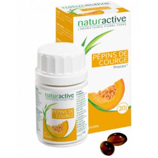 Pépins de courge (Huile) 60 Capsules Naturactive