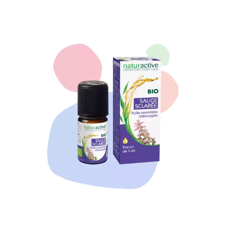 Органическое эфирное масло шалфея мускатного 5 мл Naturactive