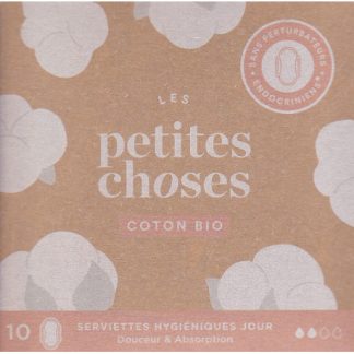 Serviettes hygiéniques Coton BIO Les Petites Choses