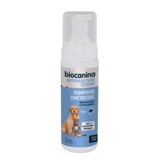 Shampoing Mousse sans rinçage et sans pesticide Biocanina