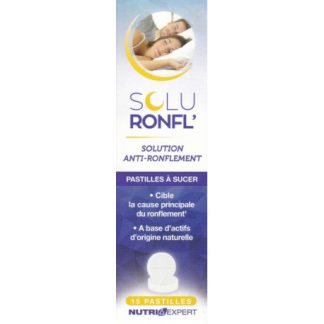 Soluronfl' Solution anti-ronflement Pastilles à sucer