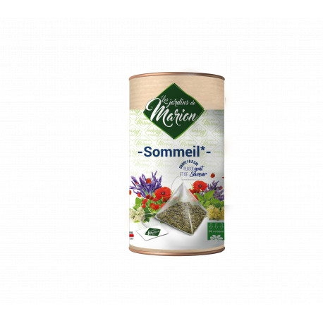 Tisane infusette Sommeil Les Jardins de Marion