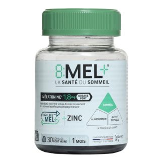 8 Mel+ Мелатонин жевательные конфеты 1,8 мг