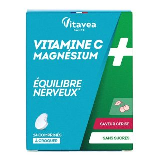 Таблетки Vitavea с витамином С и магнием для нормализации работы нервной системы