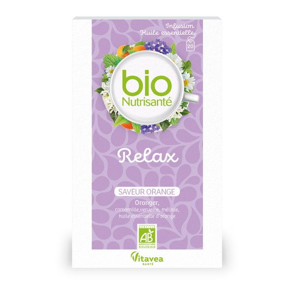 Органические инфузионные пакетики Nutrisanté Relax