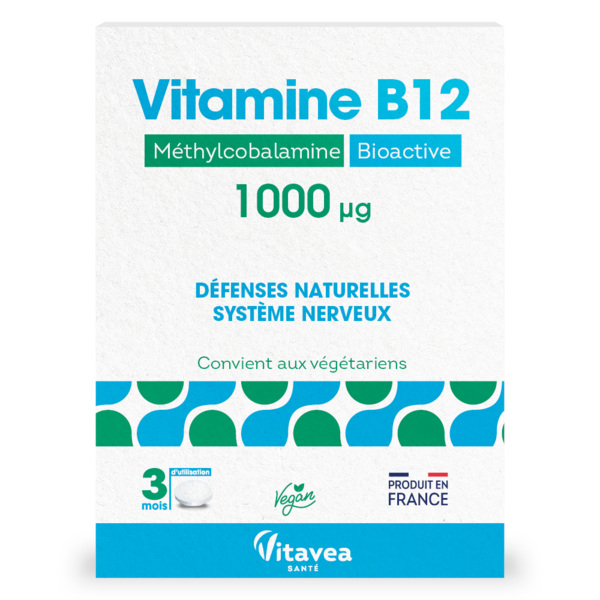 Таблетки витамина B12 Vitavea 1000 мкг