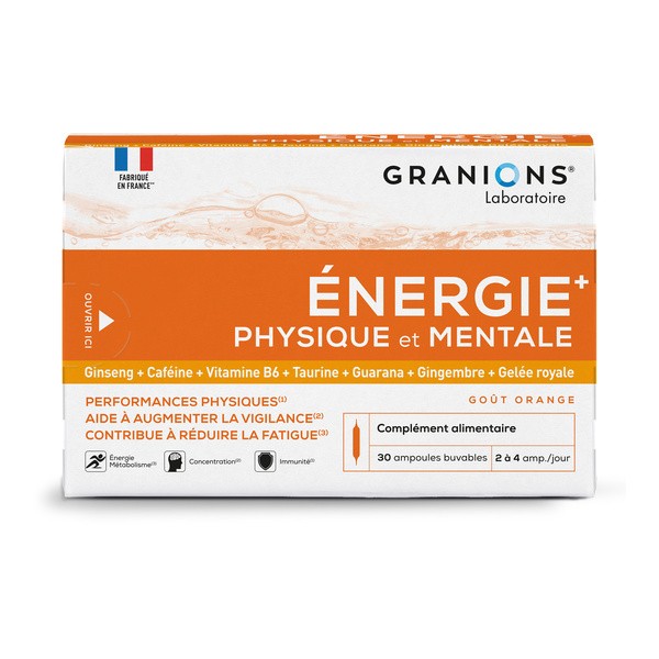 Лампочки Granions для физической и умственной энергии