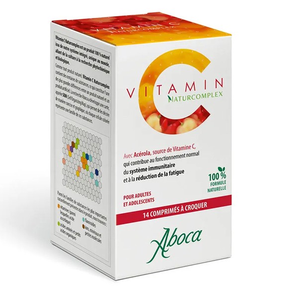 Жевательные таблетки Aboca Vitamin C Naturcomplex