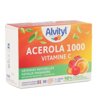 Жевательные таблетки Алвитил Ацерола 1000