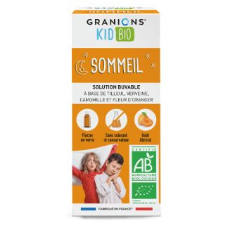Органический снотворный сироп Granions Kid