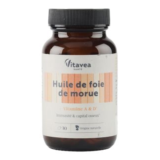 Капсулы Vitavea с маслом печени трески